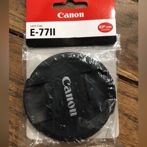 Canon Camera lens cap E-77-ll